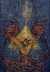 Christiane Noll: 'Schpferin', 2005, 54x84cm, Acryl auf Stoff/Hartfaserplatte